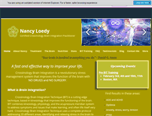 Tablet Screenshot of nancyloedy.com